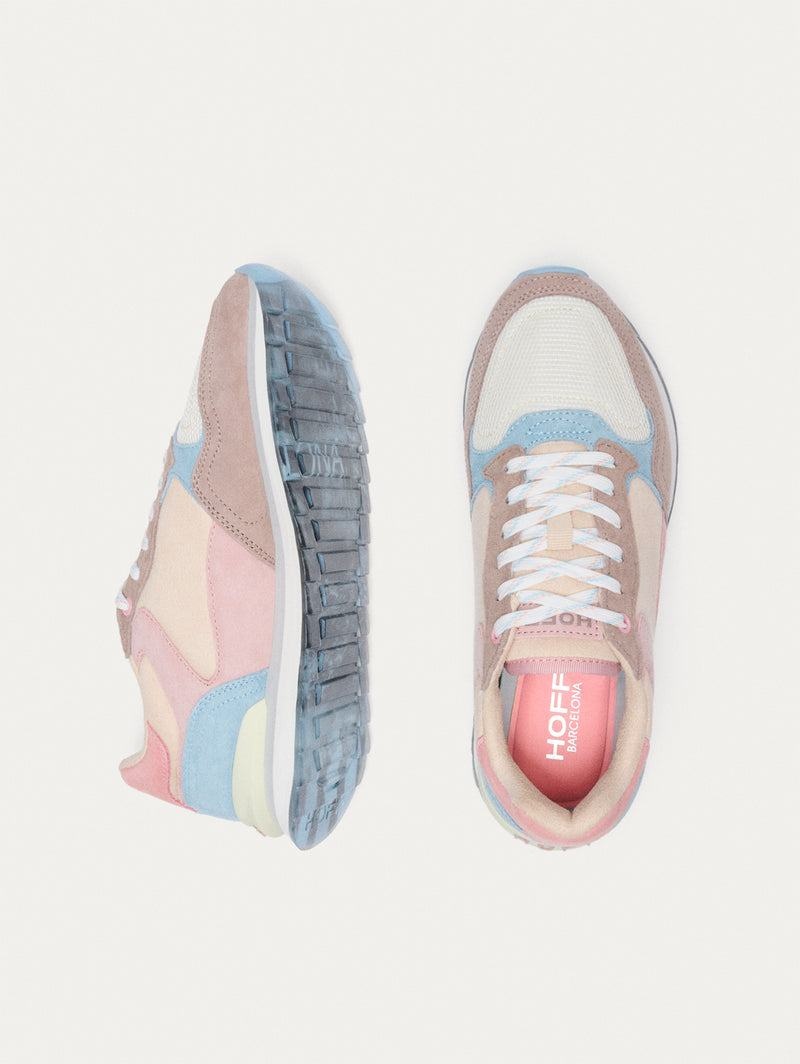 Buty HOFF CITY BARCELONA Damskie Różowe Niebieskie Białe | 32846RTPB