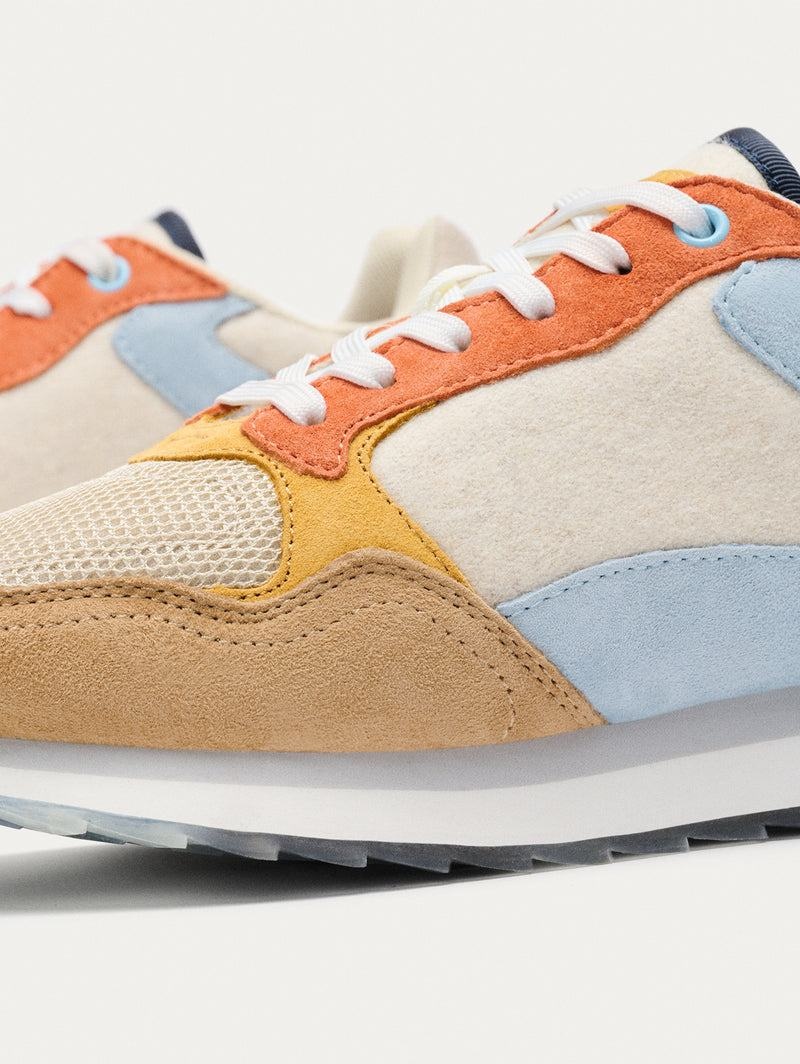 Buty HOFF CITY CHARLESTON Damskie Białe Pomarańczowe Beżowe | 38250KQTP