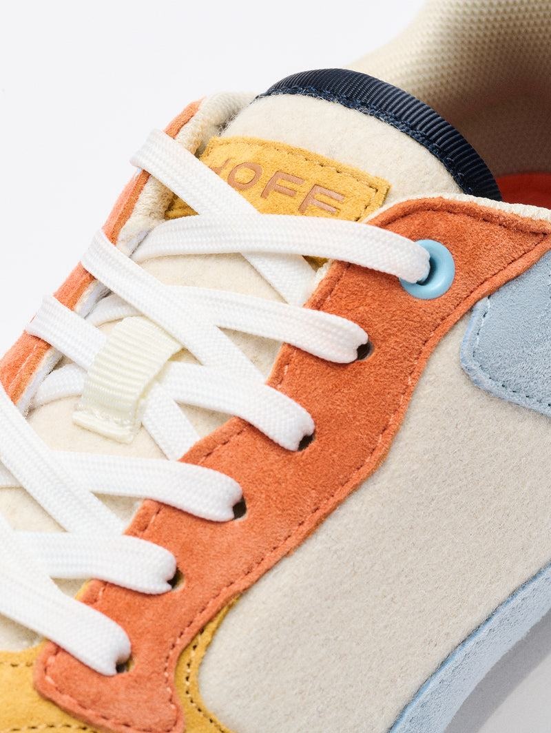 Buty HOFF CITY CHARLESTON Damskie Białe Pomarańczowe Beżowe | 38250KQTP