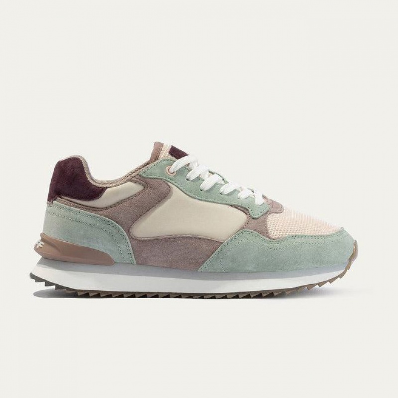 Buty HOFF CITY PHOENIX Damskie Beżowe Zielone | 15893SURO