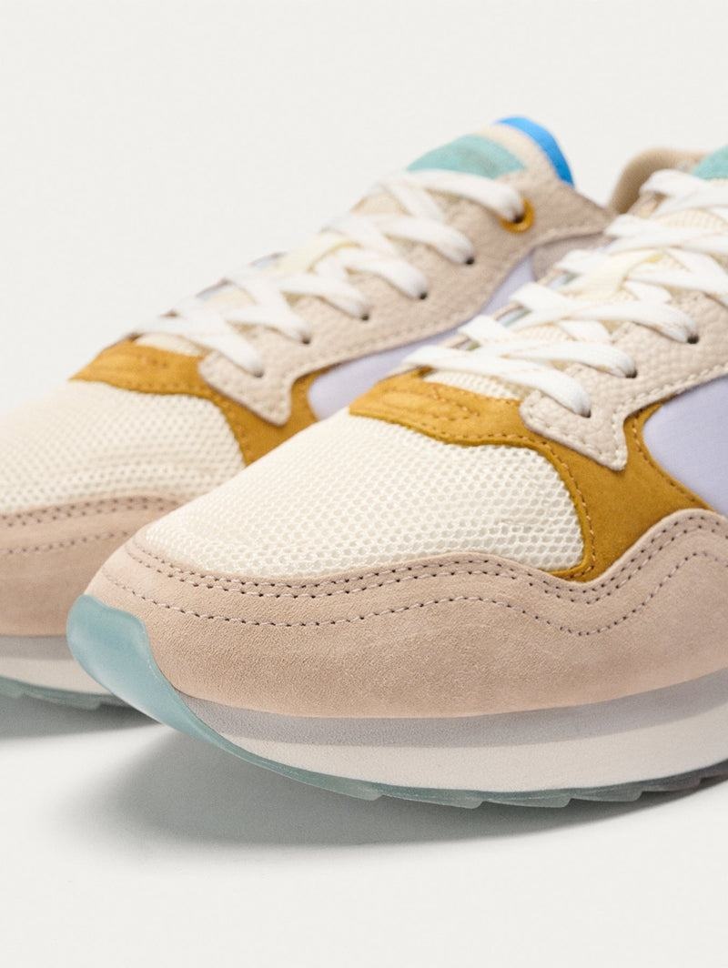 Buty HOFF CITY SAPPORO Męskie Białe Beżowe Żółte | 50346LSZY