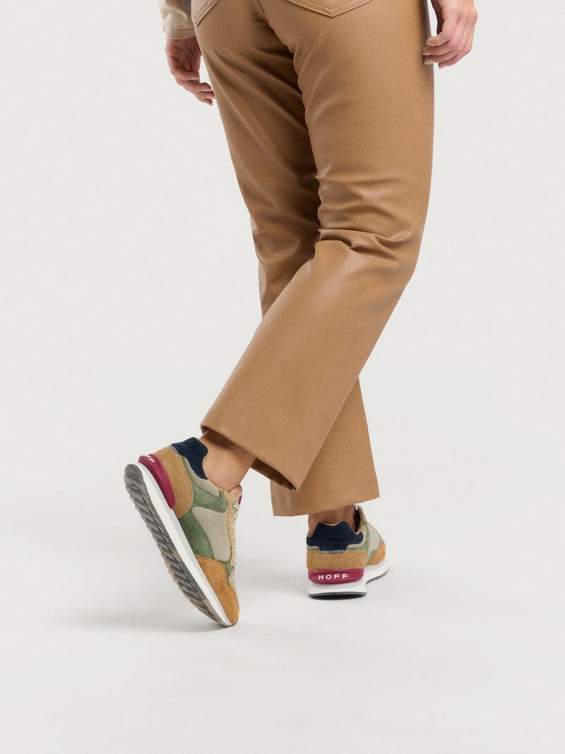 Buty HOFF CITY VIENA Damskie Brązowe Zielone Szare | 28150IDCR
